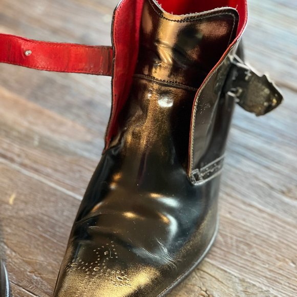 Jeffery West Flashmans Spirit dark brown & copper silver wings buckle size 9 - Picture 3 of 12